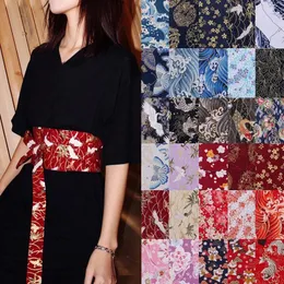 Bälten Traditionella kinesiska bältet Hanfu Belt Retro Japanese Style Corset Midje Obi Dress Midjeband Sash Straps Kimono Accessories 231101