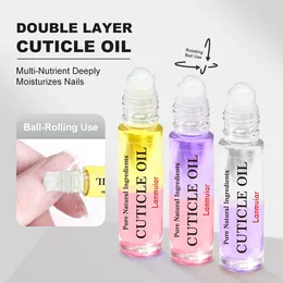 Nuovo olio nutriente rivitalizzante per cuticole Penna nutritiva rotante Strumento per manicure Attivatore per la cura Previene la lucidatura e nutre