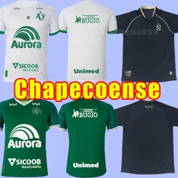 2023 24 Brezilyalı Chapecoense Erkek Futbol Formaları Luizinho Evde Futbol Gömlekleri Kısa Kollu Üniforma 2024 23