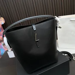 Nowa designerska torba na designerską skórzaną torbę z wiadrem torby na ramię kobiety Torby Crossbody Tote 2-w-1 mini torebka Wysokiej jakości torebka Tortba oryginalna skórzana torba pod pachami