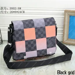 Designer Mens Briefscases Laptop Bags Women Luxury Bag Checker Design Cross Body Shoulder Bags Purse Business Casual Handbag Flip Cover Diagonal Messenger Purse