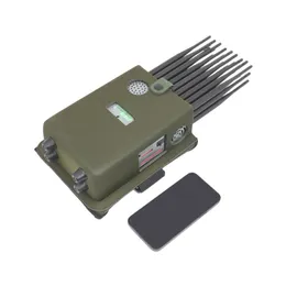 Super 24 Antennas Signal Jamm ers Block GPS Wi-Fi Bluetooth LOJACK VHF UHF CDMA GSM2G 3G 4G 5G Mobile Phone Signal Isolator