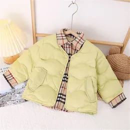 2023Winter Girls Boys Designer Down Cotton Complet Thule-quality Coats Children Girls Warm Warm Windproof Coats Close's Compley Size 100cm-160cm Q9