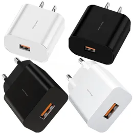 Fast Quick Chargers QC3.0 EU US Ac USB Power Adapter 18W Wall Chargers For Iphone 15 11 13 14 Samsung s10 s11 s20u b1