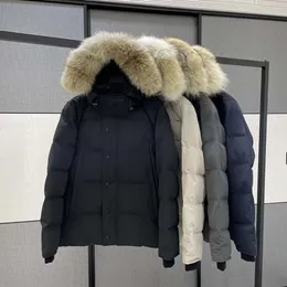 Cappotti Parka di alta qualità Cappotti da donna da uomo Designer Piumini Canadian Gooses Veste Homme Inverno Jassen Puffer Felpe con cappuccio in pelliccia grande Fourrure Capispalla Manteau Hiver