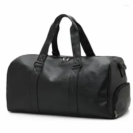 Вечерние сумки, однотонные мужские и женские сумки из искусственной кожи большой вместимости, сумки через плечо для путешествий для женщин Mala De Viagem