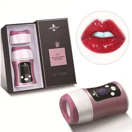 Ansiktsvårdsenheter Silikon Lip Plumper Device Portable Electric Plumping Enhancer Sexig större Fuller Lips Förstarande skönhetsverktyg för kvinnor 231102