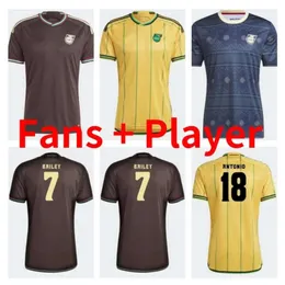 Qqq8 2023 2024 Jamaica Futebol Jerseys 23 24 Seleção Nacional de Futebol Bailey Antonio Reid Nicholson Lowe Morrison Home Away Treinamento Pré-Jogo