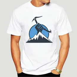 Men's T Shirts Men Tshirt Ice Climbing Power Climbers Shirt Women T-Shirt Tees Top 0798E