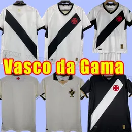 23 24 Vasco da Gama Fußballtrikots Hemden MAXI RIOS PAULINHO FABIANO MURIQ 2023 2024 Herren Schwarz Weiß Fußballtrikot Heim Auswärts Herren Kinder