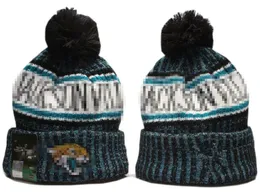 Jacksonville Beanie Beanies SOX LA NY North American Baseball Team Side Patch Winter Wool Sport Knit Hat Pom Skull Caps A4