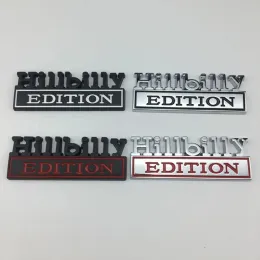 Partydekoration 1PC Hillbilly Edition Autoaufkleber für Auto Truck 3D Abzeichen Emblem Decal Auto Accessoires 8x3cm