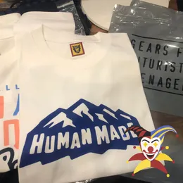Homens camisetas Montanha de neve feita humana t-shirt homens mulheres feitas humanas camiseta tee tops 230331