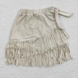 Robes de fille en gros pour enfants filles bohèques style voyage à jupe courte robe d'été