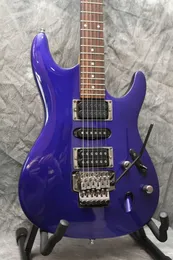 Hot sell good quality Electric guitar S470 ICE BLUE ELECTRIC GUITAR W/DIMARZIO PICKUP Musical Instruments