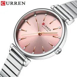 Damenuhren Curren 9081 Damenuhr mit Stahlband, wasserdichte Quarzuhr, modische, lässige Damenuhr, einzigartige Uhr, Luxusuhr 231102