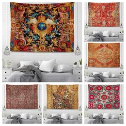 Tapestries Home Decoration Wall Tapestry Aesthetic Room Boho Accessories Hanging Fabric Autumn Mandala Decor Vintage Morocco Bedroom