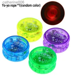 Yoyo Creative Fashion Children Entertainment Brain Game Sports Toy for Kids Gift Classic Mini LED -blinkande plast Yoyo Ball Toysl231102