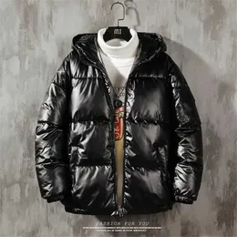 Parka da uomo in piumino LEGIBLE 2023 Giacca invernale da uomo Parka con cappuccio spesso Giacca da uomo Cappotto invernale caldo Zip maschile J231102