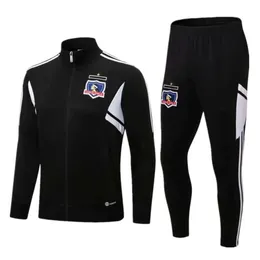 Qqq8 2022 2023 Colo Soccer Jacket Tracksuits 22 23club Social Maillots De Foot Colo-colo Training Suit Sets Santos Bolados Arriagada