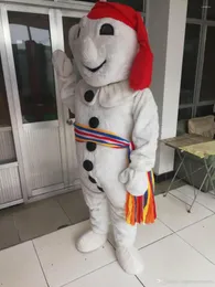 Mascot kostymer vuxna plysch skrämmande clown party kostym jul fancy klänning halloween flicka gratis fartyg