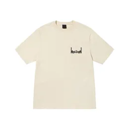 23SS Nya klassiska kvinnliga mäns t-shirts hip-hop tvättade klassiska signatur tee brev tryckt semester sommar kort ärm mode andas high street tee tjammtx119