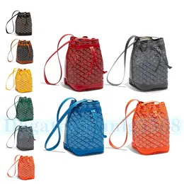 حقيبة الرباط النسائية الجديدة دلو البوتشيت المصمم المصمم بالجلد الأصلي ، حقائب اليد كروسوديس ، قعة عالية