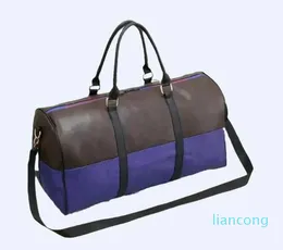 2023 borsa da viaggio di design per bagagli da uomo borse in pelle pu grandi borse a tracolla da 55 cm Valigie