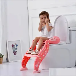 Sitz Ers Idee Design Tragbare Leiter Toilette Training Stuhl Kunststoff Für Kinder Baby Großhandel 231101 Drop Lieferung Dhcl8