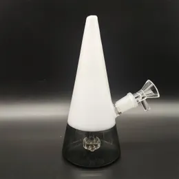 2023 Heady Bong Glass Bongs Mini Cute Girly Bong Cream Multicolor 14,4 mm mannelijk gewricht Handgemaakte Bubbler Water Pipe