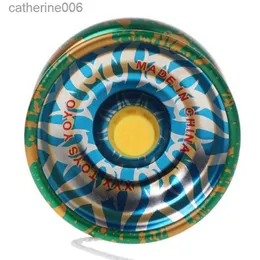 Yoyo Lega di alluminio YOYO Cuscinetto a sfera String Trick Toy Regalo per bambiniL231102