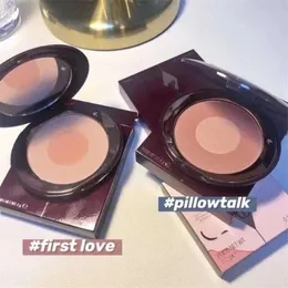 Luxo Makeup Bush Pillow Talk First Love Love Sweet Heart Blush 2 Cores Rush Blusher Wholesale Bom qualidade frete grátis Girl Cosmetics de alta qualidade 2023 Novo