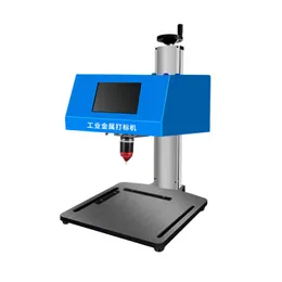 Desktop Engraving Hand-held Pneumatic Electric Pneumatic Marking Machine 300*200 mm touch Screen for Nameplate Cylinder Number Frame Chassis Number Plotter