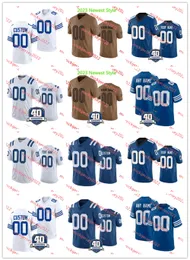 Jonathan Taylor Quenton Nelson 2023 Football Jersey Michael Pittman Jr. DeForest Buckner Sam Ehlinger Ryan Kelly Kenny Moore II Jerseys Custom Stitched Mens Youth