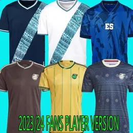 QQQ8 2023 2024ジャマイカサッカージャージ23 24グアテマラエルサードルナショナルフットボールチーム