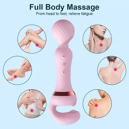 Novo 2022 3 em 1 Magic Wand AV Vibradores para mulheres G Vibrador Spot Feminino Clitóris Estimulador Massageador Toys Sex Bens para adultos 18 230316