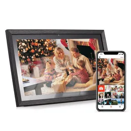 Digitalkameror Andoer 185 "Stor WiFi Po Frame Cloud Picture 19201080 IPS Touch Screen Control Share Pos via App 231101