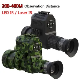 Telescopes 200400M Travel Infrared Camcorder Megaorei Digital Night Vision Scope Monocular Support Po Video Recording Multiple Language 231101