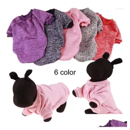 Cão vestuário cão vestuário inverno algodão macio roupas para animais de estimação roupas de cachorro hoodies casaco pug trajes jaqueta para cães pequenos chihuahua colete d hjpc