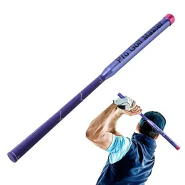 Altri prodotti per il golf Swing Trainer Bastoncini di riscaldamento Aste di allineamento Ausili per l'allenamento Forniture per impugnature professionali Accessori 231102