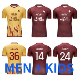 Qqq8 23 24 Fc Metz Soccer Jerseys Elisor Mikautadze Jallow Niane 2023 2024 Maillot De Foot Danley Sabaly Home Away Third Football Shirts Men