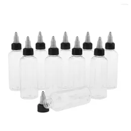 Vorratsflaschen 10 Stück leer 100ml PET Ejuice Bottle Dropper DIY Eliquid All White Transparent X