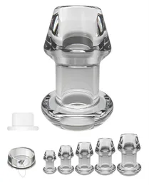 Yutong Hollow Butt Plug con inserto plug anale tunnel giocattolo enorme speculum ano dilatatore SM clistere natura giocattoli2763218z4375476