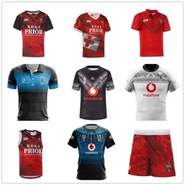 Qqq8 2023 Tonga Fiji Drua Jerseys Newzealand Maori Airways Novo Adulto Flying Fijians Rugby Jersey Shirt Kit Maillot Camiseta Maglia