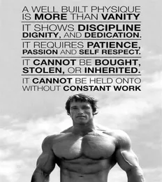 Arnold Schwarzenegger Poster Motivation Gym retro Metal Tin Signs Wall Decor29546625117