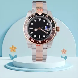 Men Watch Designer Watches Man Submarine Movement의 자동 기계적 ROL 시계 Luminous Sapphire 방수 스포츠 Montre Horloge Man Designer AAA