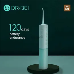 Ersatzköpfe für elektrische Zahnbürsten mijia DR.BEI Munddusche F2 Zahnreiniger Kabellose Munddusche USB-Aufladung für 120 Tage Standby IPX7 YQ231103