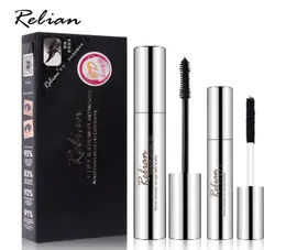 Ny Brand Makeup Relian 4D Black Silk Fiber Grafting Combination Lash Mascara Waterproof Long Lasting Classical Super Curling MASC7241853