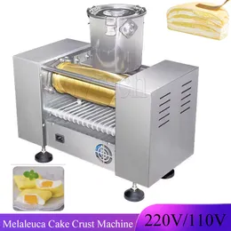 Máquina automática para hacer crepes con piel de huevo, tablero de piel para panqueques y pasteles de mil capas