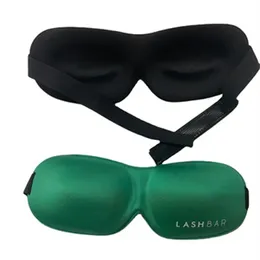 J143 deep eye shade sleep mask/green sleep eye mask for eyelash salon